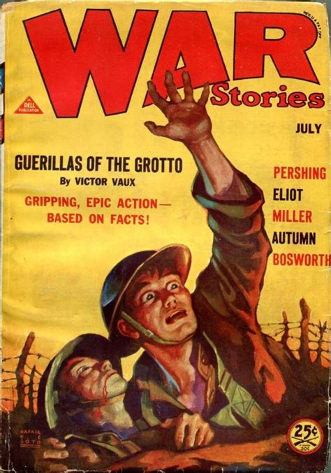 War Stories July Pulp Magazine Book And Magazine Magazine Art