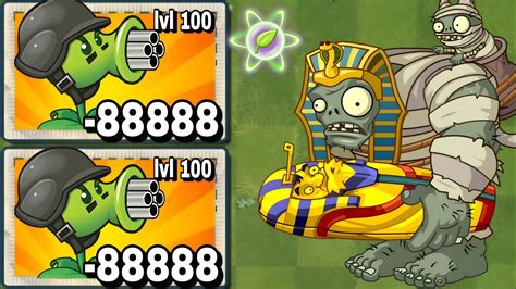 Pvz Tournament Every Plant With Plant Food Vs Egypt Gargantuar