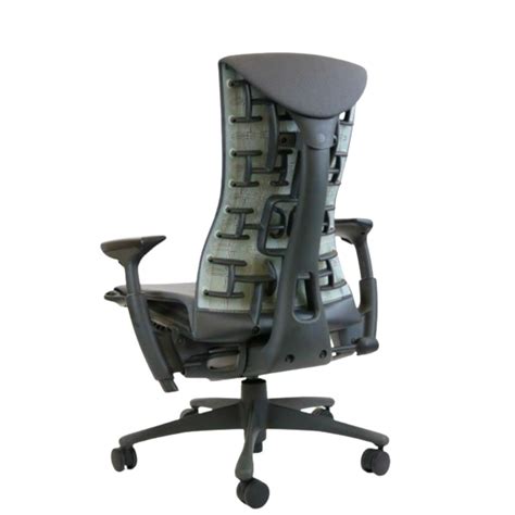 Herman Miller Embody Chair Gray All Features Tilt Limiter And Seat