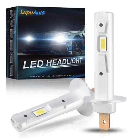 Lupuauto Car Led Canbus L Mpada Do Farol L Mpada Super Brilhante