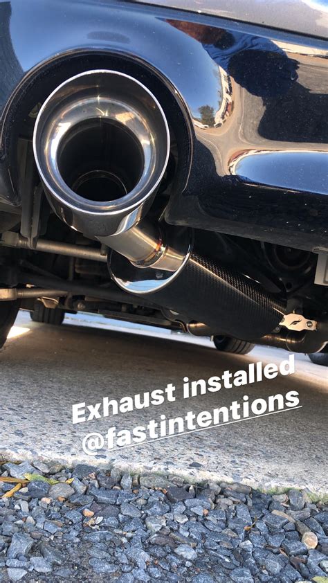 Had My Fast Intentions Q60 Exhaust Installed R Infiniti