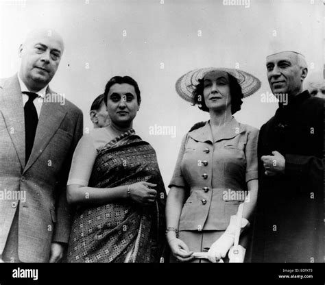 Jawaharlal Nehru With Young Indira Gandhi