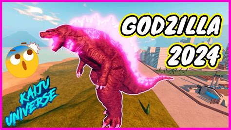 Llega Godzilla 2024 A Kaiju Universe Roblox Español Recolor Youtube