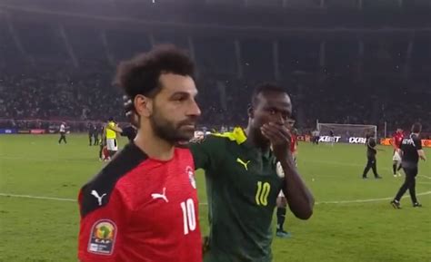 Sadio Mane Reveals What He Told Liverpool Teammate Mohamed Salah After Afcon Final As Thousands