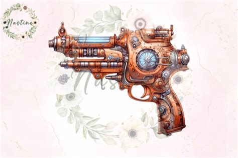 Steampunk Weapons Drawing