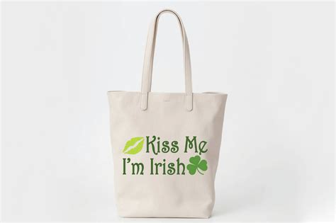 Kiss Me Im Irish St Patricks Day Svg Cut File Dxf Png Eps By