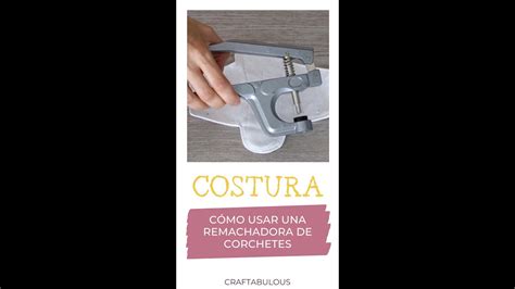 C Mo Usar Una Remachadora Para Corchetes F Cil Craftabulous