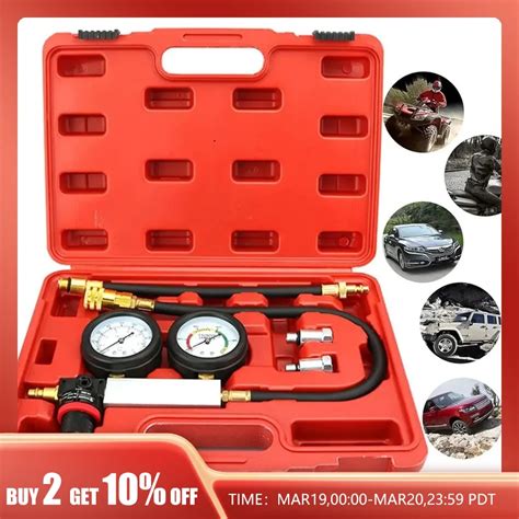 Automotive Cylinder Leak Detector TU 21 Petrol Engine Gauge Tool For