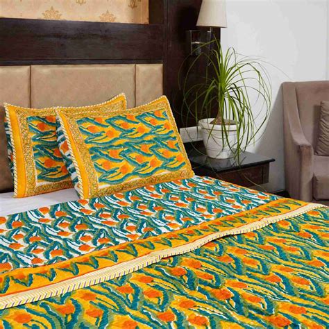 Quilted Bed Cover ( 18 ) - Jaipur Hastkar