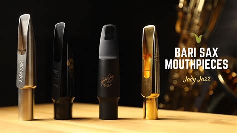 Great Bari Sax Mouthpiece Upgrade Options from Jody Jazz - YouTube