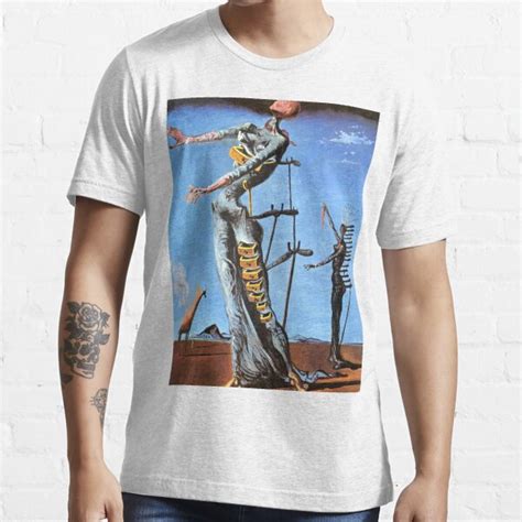 Salvador Dali The Burning Giraffe Art Print Surrealism Graphic Poster