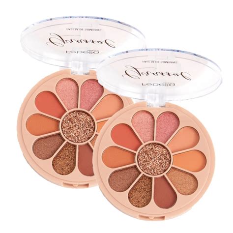 Febella Sombra Nude Girassol Cor B Box C 12 Distribuidora JCF Fornecedor De Maquiagem Em