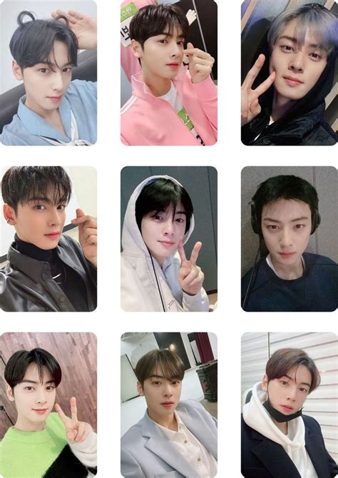 Eunwoo Photocards Cha Eun Woo Cha Eun Woo Astro Lomo Card