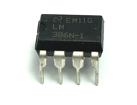 National Semiconductor Lm386n 1 Lm386 Low Power Audio Amplifier Ic Pa