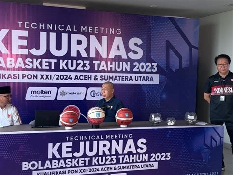 Ketum PP Perbasi Senang Kejurnas Dan Kualifikasi PON Bola Basket U 23