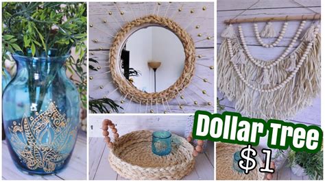 Dollar Tree Diy High End Looking Home Decor Crafts Youtube