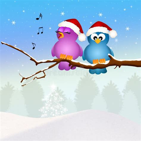 Funny Bird At Christmas Stock Illustration Illustration Of Bird 47638831