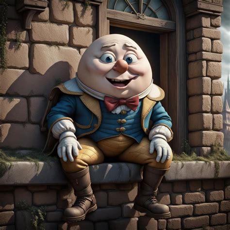 Humpty Dumpty Sat On A Wall Ai Generated Artwork Nightcafe Creator