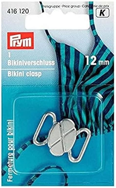 Prym Bikini And Belt Clasp Metal Silver Coloured Piece Amazon Co Uk Home Kitchen