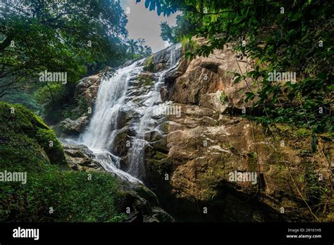 Small waterfalls near the Zongo waterfall, DR Congo Stock Photo - Alamy