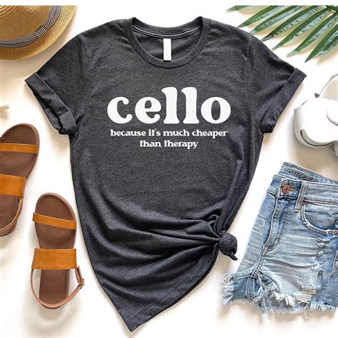 Cello Shirt Cello Instrument Shirt Cellist Gift Funny Cello Tshirt