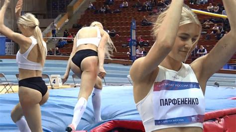 Polina Parfenenko High Jump One Winged Angel Will Show You