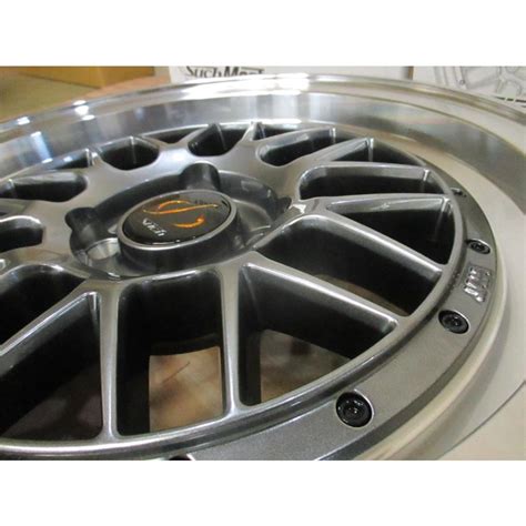 HOT STUFF 即納 新品 展示品 4本 シュティッヒ メッシュ RM 15インチ 4H100 7J 35 Stich Mesh ロードスター サクシード プロボックス bB イスト