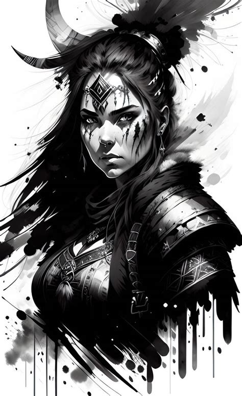 Female Viking Warrior (2) by mechlord on DeviantArt