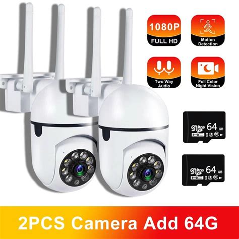 1-4 шт. V360 Pro уличные камеры HD PTZ Wi-Fi видео беспроводное ...