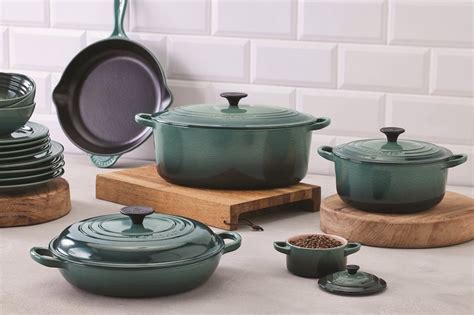 Le Creuset Braadpan Signature Ocean ø 26 cm 5 3 Liter Elektrocentrum