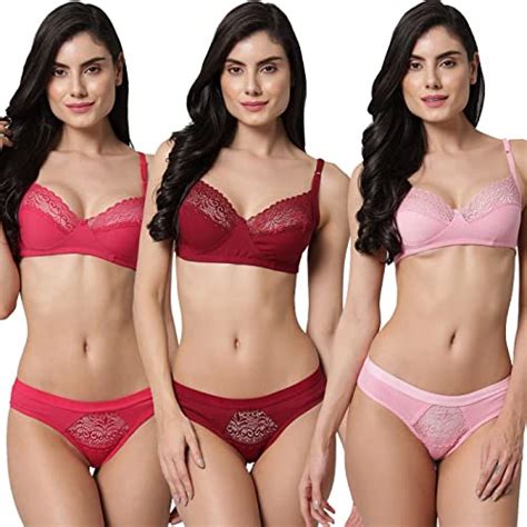 Buy Jiya Fashion Cotton Bra Panty Set For Women Lingerie Sexy Bra Panty Set For Women Innerwear