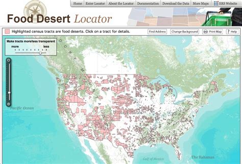 Gis Food Desert Map