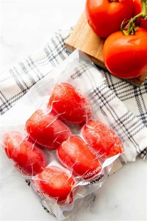 How To Freeze Tomatoes Without Blanching Wholefully