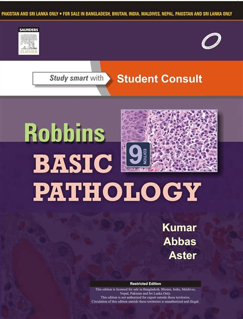 Amazon Fr Robins Basic Pathology Jon C Aster Abul K Abbas Vinay