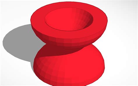 3d Design Yoyo 1 Part Tinkercad