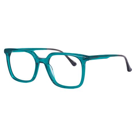 Helen Lake Blue Okulary Z Tworzywa Unisex Avocado Okulary Korekcyjne