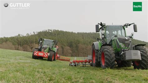 Güttler GreenMaster 600 und Mayor 640 bei der BayWa Grünland Roadshow