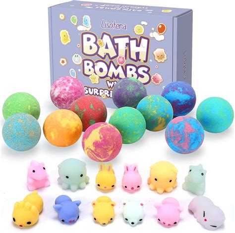 Bath Bombs For Kids With Toys Inside For Girls Boys