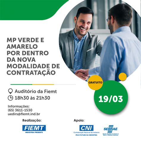 MP VERDE E AMARELO POR DENTRO DA NOVA MODALIDADE DE CONTRATAÇÃO em