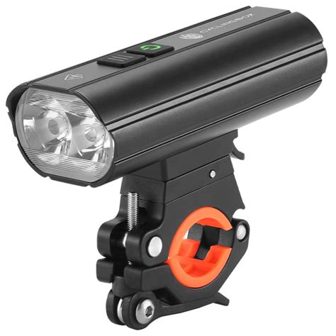 Cyclingbox BG-1809 จักรยานชาร์จ USB โคมไฟ T6 คู่หัวบดอลูมิเนียมด้านหน้า ...