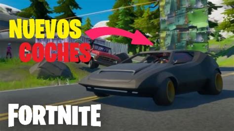 Fortnite Nueva Actualicazion Probando Carros Y Consiguiendo