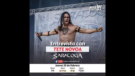 Entrevista Con Tete Novoa Saratoga Youtube