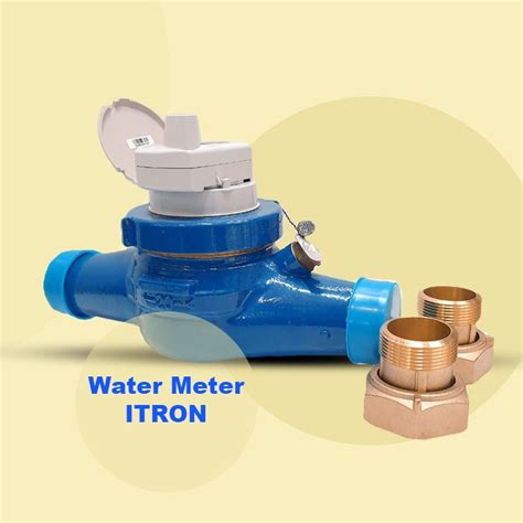 Jual Ready Meteran Air Bersih Itron 1 ½ Inch Kuningan Water Meter