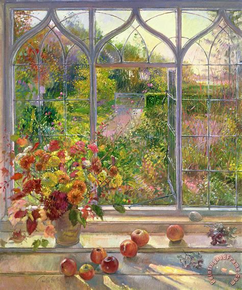 Timothy Easton Autumn Windows painting - Autumn Windows print for sale