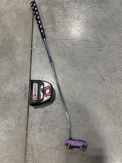 Used Unisex Odyssey White Hot RX Mallet Putter Right Handed SidelineSwap