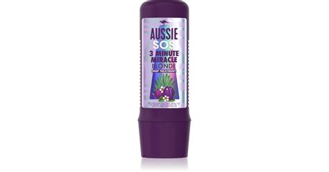 Aussie Sos Minute Miracle Moisturising Conditioner For Blonde Hair Notino Co Uk