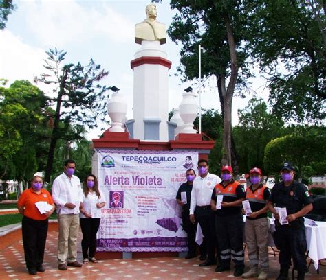 Presenta Gobierno De Tepecoacuilco El Protocolo Violeta