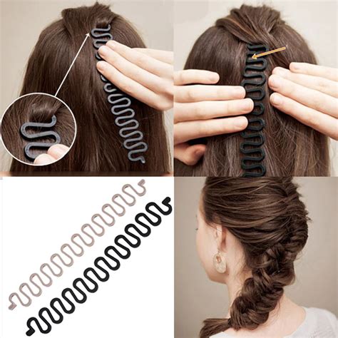 MISM Women Fashion Magic French Hair Braiding Tool Waves Braider Roller