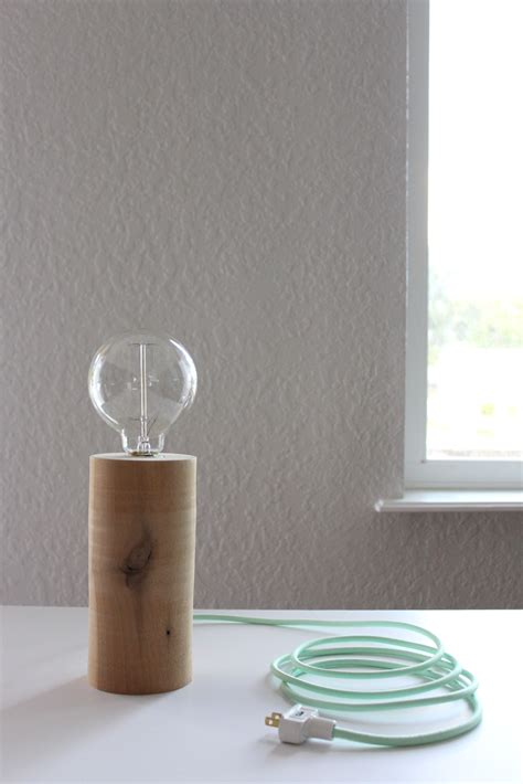 Minimal Wood Lamp Turning It Home