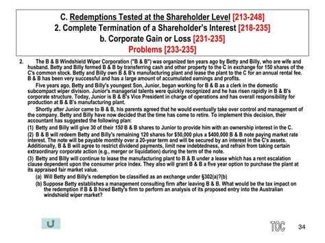 Ppt Accy Session Chapter A B C Redemptions And Partial